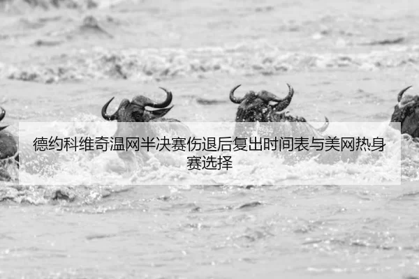 德约科维奇温网半决赛伤退后复出时间表与美网热身赛选择